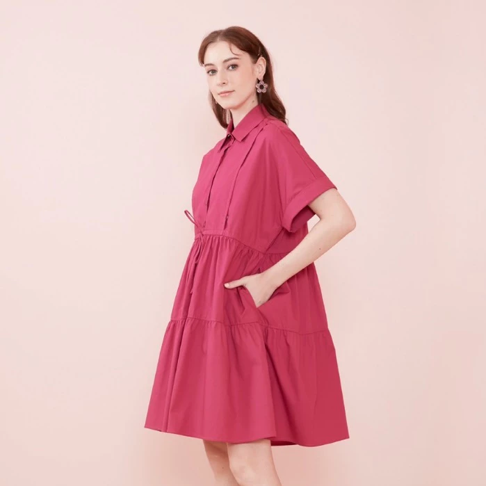 รุ่น Dress Shirt | ผ้า Premium Cotton 100% สำหรับคุณแม่ตั้งครรภ์–หลังคลอด