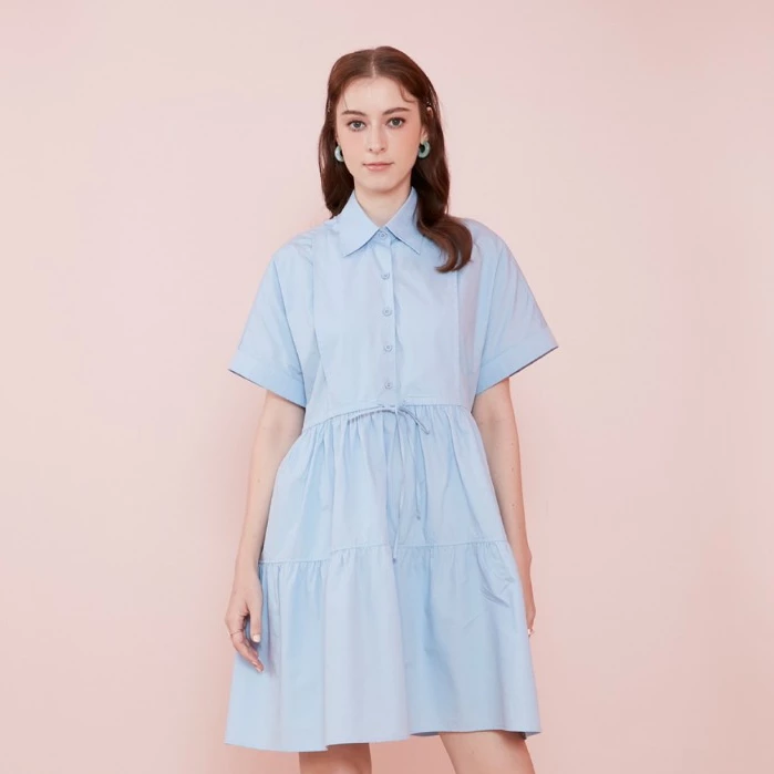 รุ่น Dress Shirt | ผ้า Premium Cotton 100% สำหรับคุณแม่ตั้งครรภ์–หลังคลอด