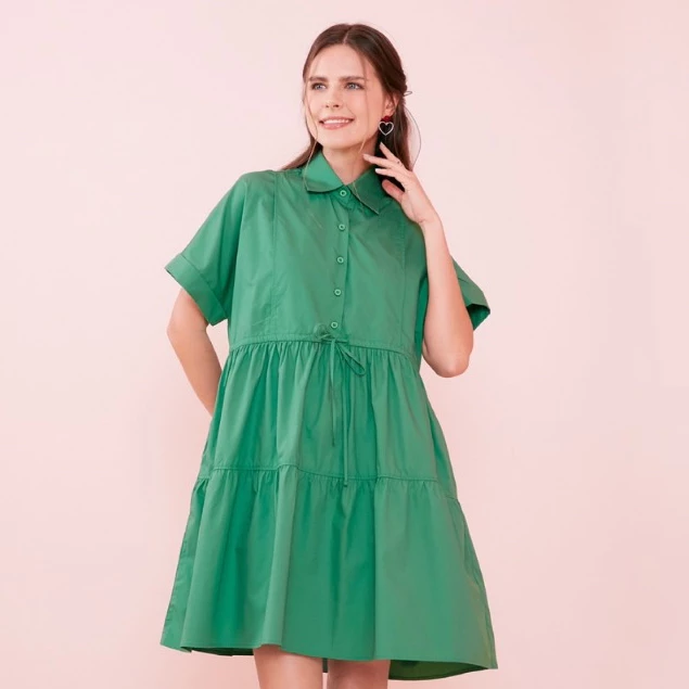 รุ่น Dress Shirt | ผ้า Premium Cotton 100% สำหรับคุณแม่ตั้งครรภ์–หลังคลอด