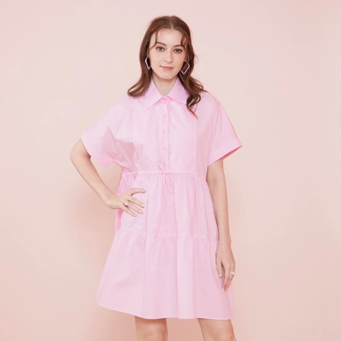 รุ่น Dress Shirt | ผ้า Premium Cotton 100% สำหรับคุณแม่ตั้งครรภ์–หลังคลอด